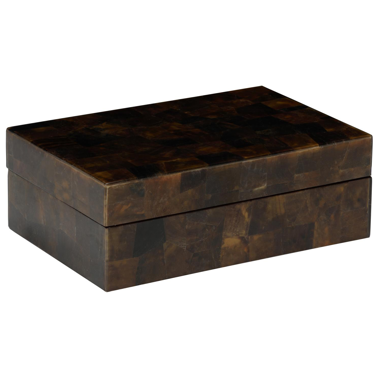 Penshell Box Designer Pen Shell Boxes - Natural Brown - Luxury Home Decor